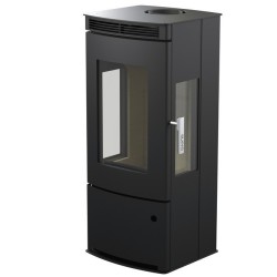 Talma tri-Vision Supra 9,1kW Estufa de leña