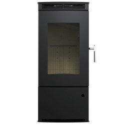 Talma tri-Vision Supra 9,1kW Estufa de leña