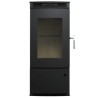 Talma tri-Vision Supra 9,1kW Estufa de leña