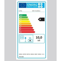 Inserto de madeira Neo 76 16/9 Supra 10 kW