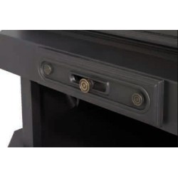 Chimenea de leña del Ebro con horno Bronpi de 14 kW