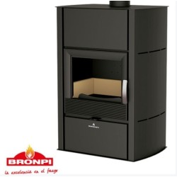 HydroNova Plus 15kW Caldeira a lenha Caldeira Caldeira Bronpi