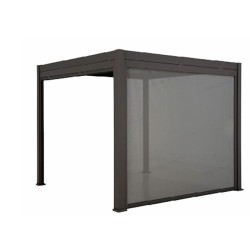 ELEC Pergola Bioclimatica Tenda Laterale Habrita 4m