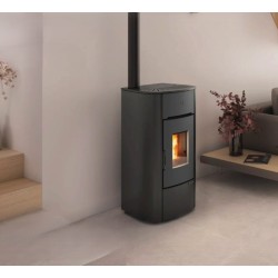 Estufa de pellets ventilada Mariella 7 kW Extraflame Burdeos