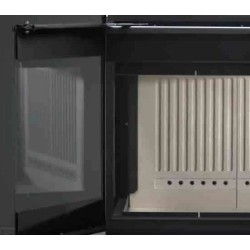 Poêle à bois Scandinavian 50 A.Caminetti 3 Faces vitrées