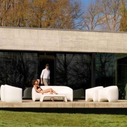 Blow  Table Basse Vondom Blanc