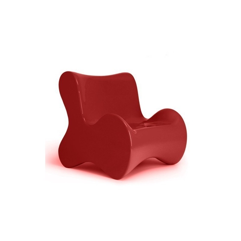 Suave Butaca sillón rojo de Vondom
