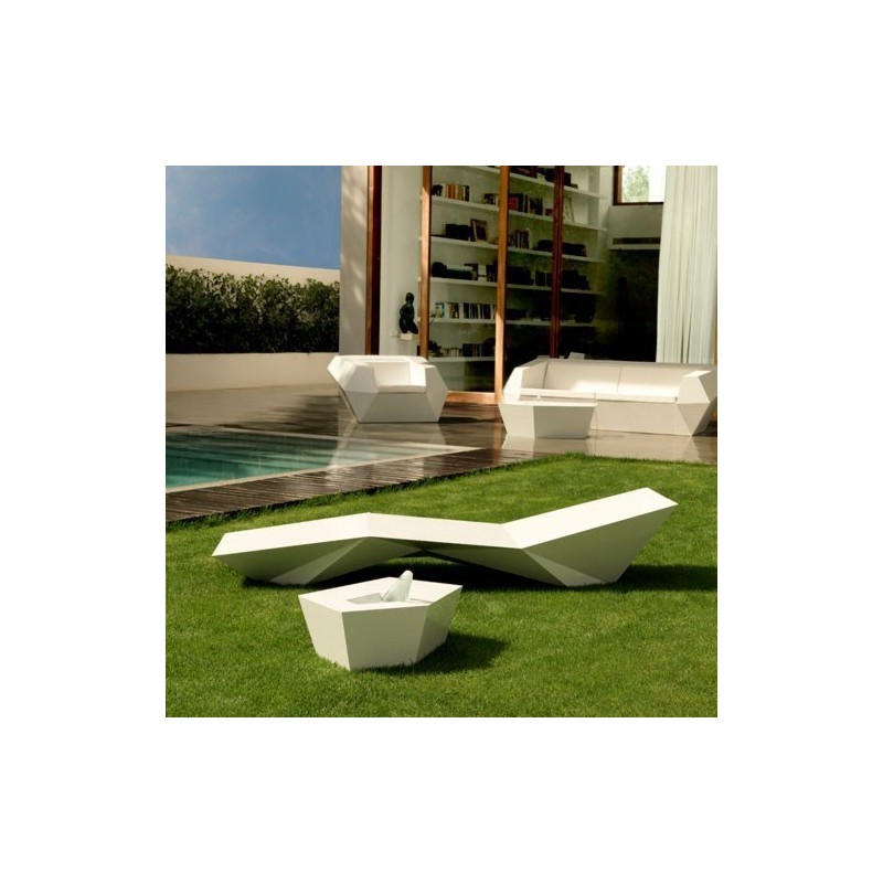 Para tomar el sol blanco de Vondom FAZ