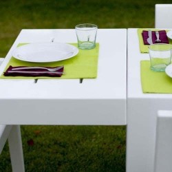 Jut Mesa 280  Table Rectangulaire Vondom Blanc