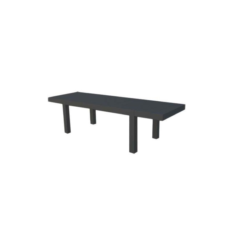 Jut Mesa 280 mesa retangular empuxo preto