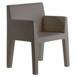 Jut Sillon  Fauteuil Vondom Gris