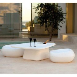 MoMA Pouf Vondom weiß