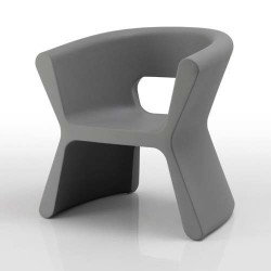 Pal Sillon  Fauteuil Vondom Gris