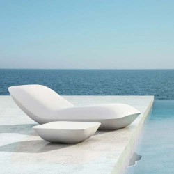 Pillow Mesa coffee Vondom white Matt Table