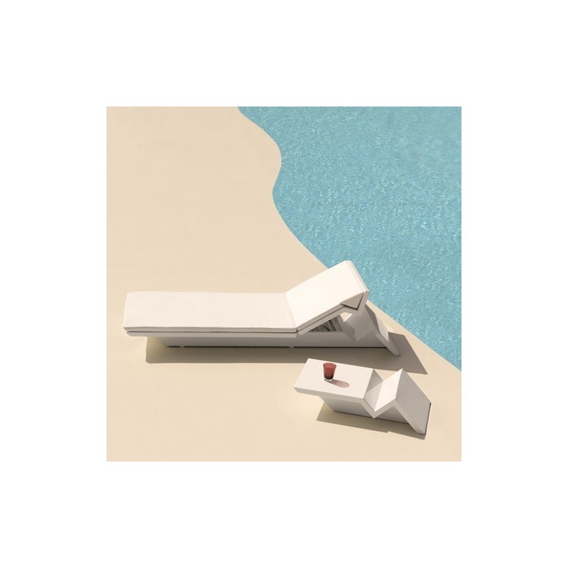 Bagno di riposo sole Vondom bianco Matt