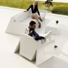 Sillón de descanso Vondom blanco mate
