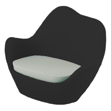 Poltrona de Sabinas empuxo preto