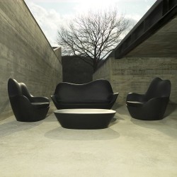 Sabinas Sessel Vondom schwarz