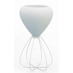 Spaghetti vaso Vondom bianco opaco