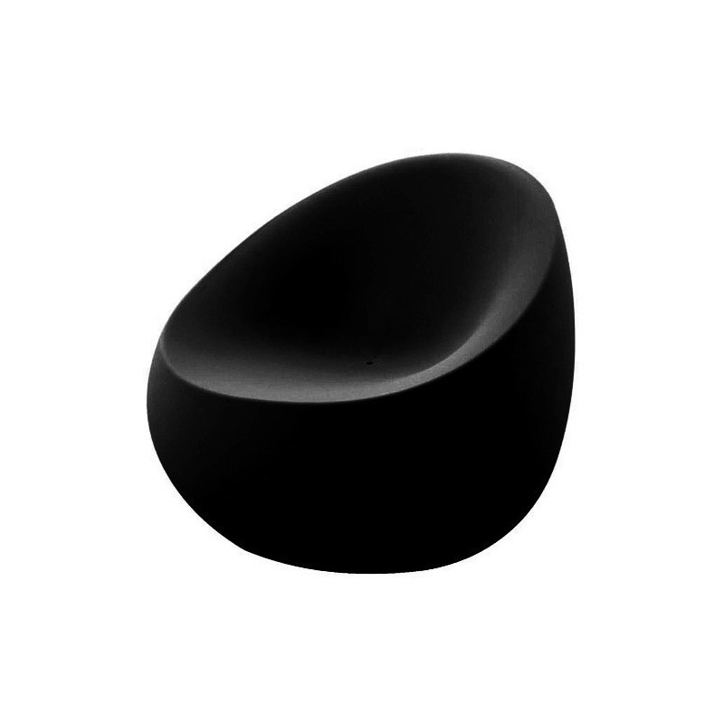 Stone armchair Vondom black