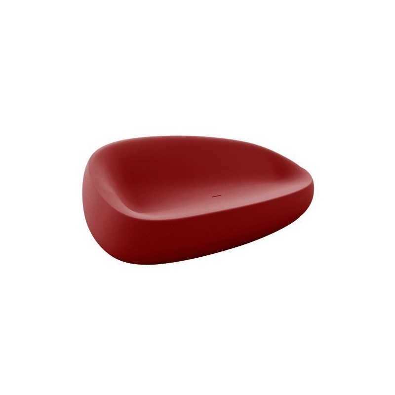 Pedra vermelha de empuxo de sofá