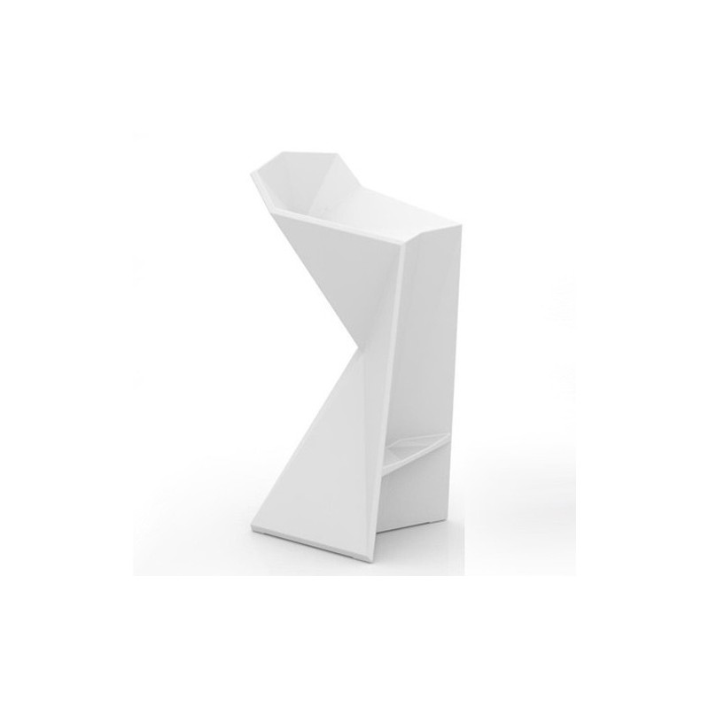 Fezes de empuxo branco de vértice 