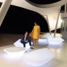UFO lacquer Chair Vondom white lacquer