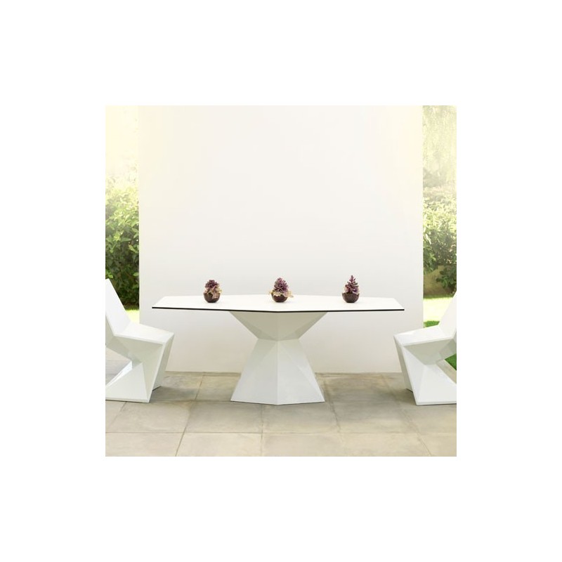 Vertex Mesa Table Vondom Blanc