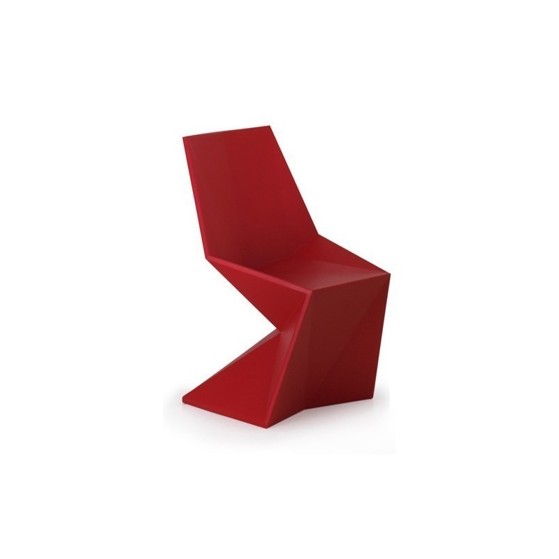 Scheitelpunkt Silla Stuhl Vondom rot