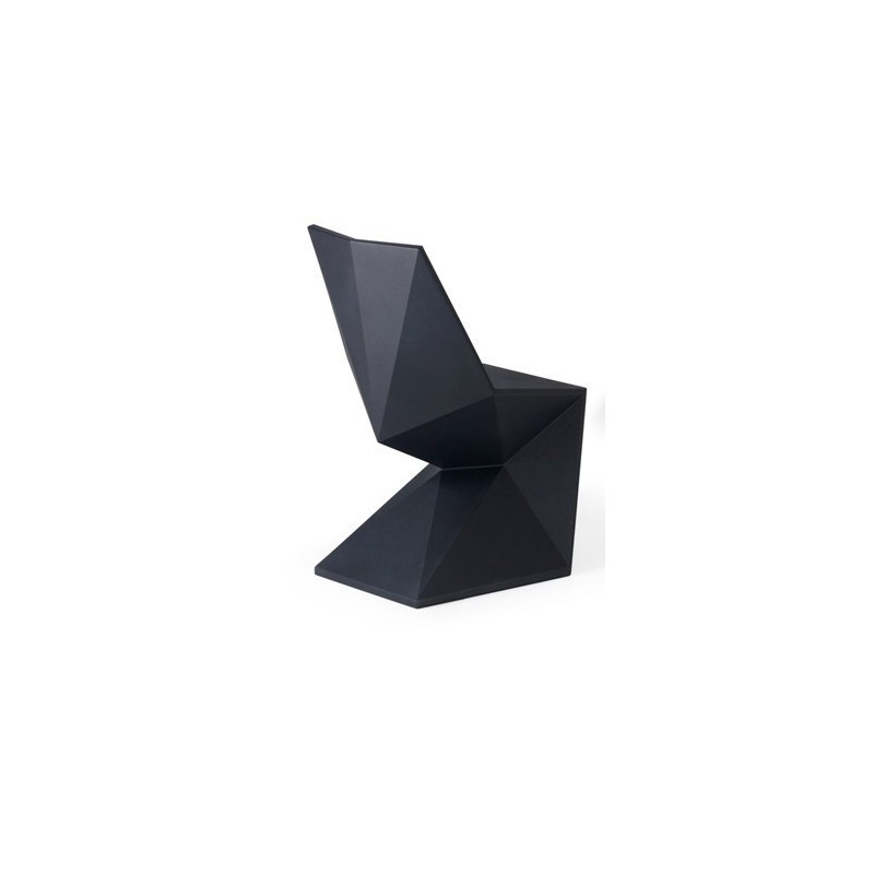 Negro Silla silla Vondom de vértice