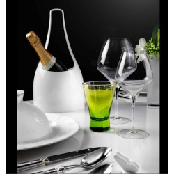 Balde de champanhe de SosSO OA1710 branco lata