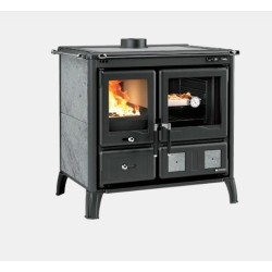 Fogão a lenha La Nordica pedra natural Gardênia 9,5kW