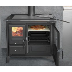Cuisinière à bois La Nordica Gardenia XXL10.5kW Steel