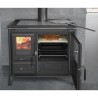 Cuisinière à bois La Nordica Gardenia XXL10.5kW Steel