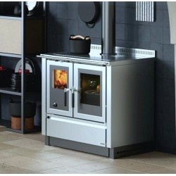 Estufa de leña La Nordica Venezia blanco 8kW