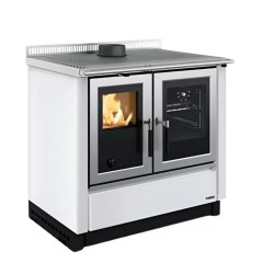 Wood stove La Nordica Venezia white 8kW