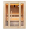 Zen Dampfsauna 3-Sitzer LED Komplettpaket 3,5kW France Sauna