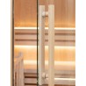 Zen Dampfsauna 3-Sitzer LED Komplettpaket 3,5kW France Sauna