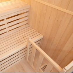Sense Sauna LED Tradicional de 3 plazas Pack completo 3,5 kW France Sauna