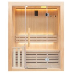 Sense Sauna LED Tradicional de 3 plazas Pack completo 3,5 kW France Sauna