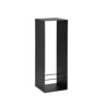 Newton Log Rack Frosted Black Dixneuf Design