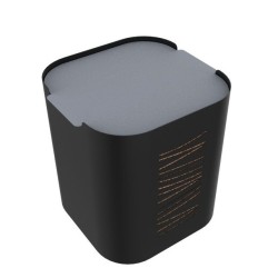 Rangement à Granules Bois Stepia Noir Gris glacier Dixneuf Design