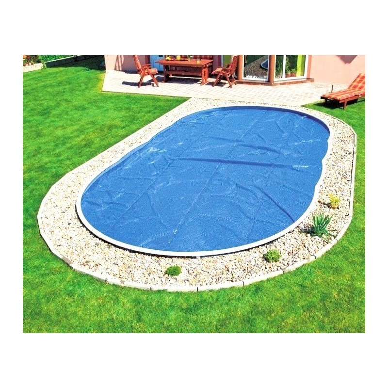Funda burbuja ovala de piscina de Ibiza 6x3