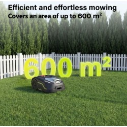 Sunteck 600m2 Pure Vision Wireless Robot Lawn Mower
