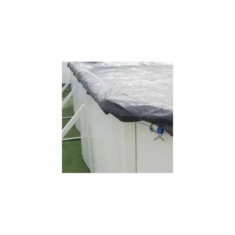 Oval Above Ground Pool Cover 550x366 Anthracite