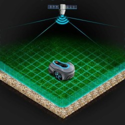 Robot cortacésped Gardena Smart SILENO Free 1500 M² 100 m 1000 m² 250 m 180 m 800 m² 220 m 750 m² 1800 M²
