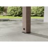 Pergola de madeira de cedro lean- 3x3.4m de Helsinque Canopia de Controle Solar