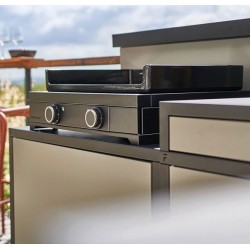 Plancha Electric Forge Adour Modern 60 Black Steel