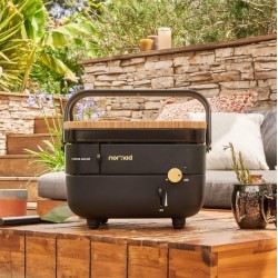 Nomad Forge Adour Gas Plancha Acciaio Nero