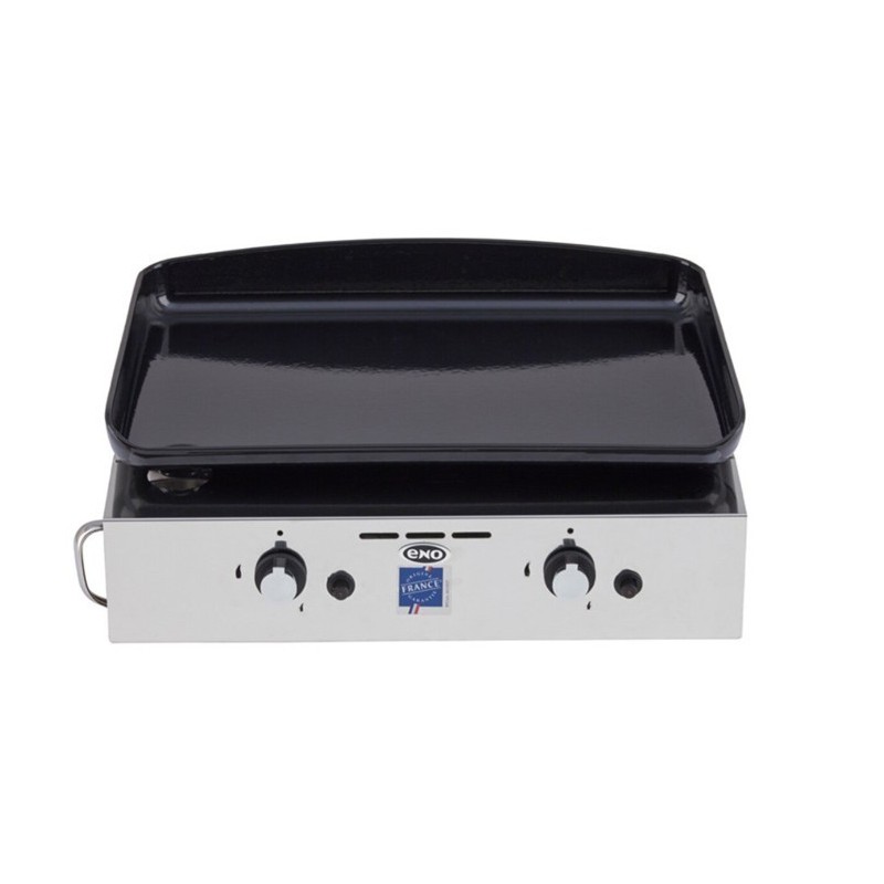 Eno Plancha Gaz Initial 50 2 Brenner Edelstahl